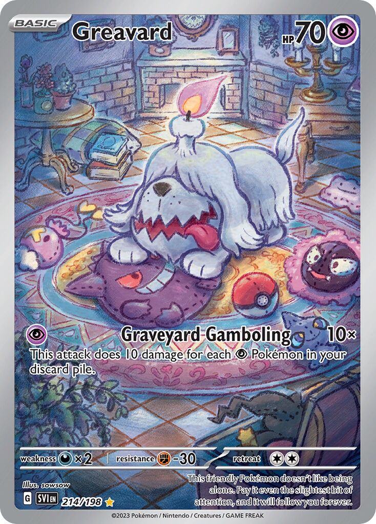 Greavard - 214/198 - Illustration Rare - NM - Holofoil