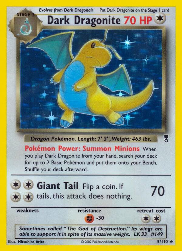 Dark Dragonite - 005/110 - Holo Rare - NM - Holofoil