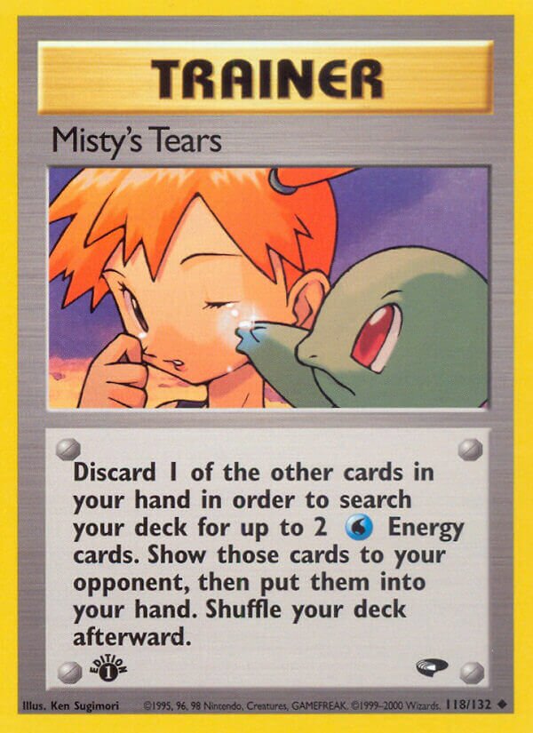 Misty's Tears - 118/132 - Uncommon - NM - Unlimited