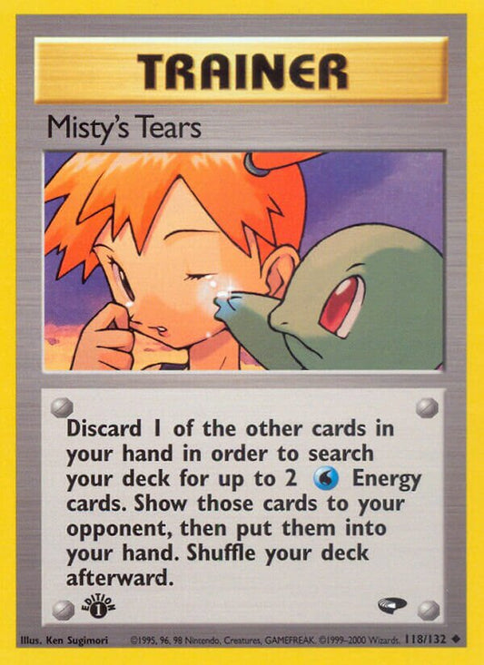 Misty's Tears - 118/132 - Uncommon - NM - Unlimited