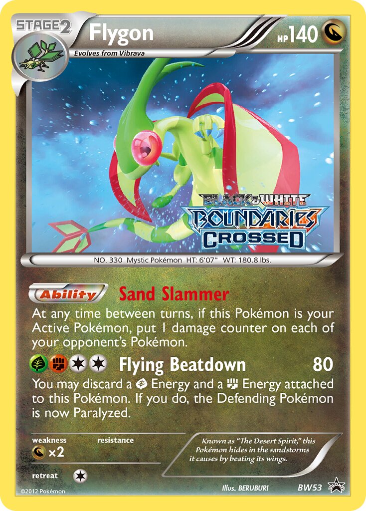 Flygon - BW53 - Promo - NM - Holofoil