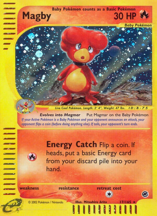 Magby - 017/165 - Holo Rare - NM - Holofoil