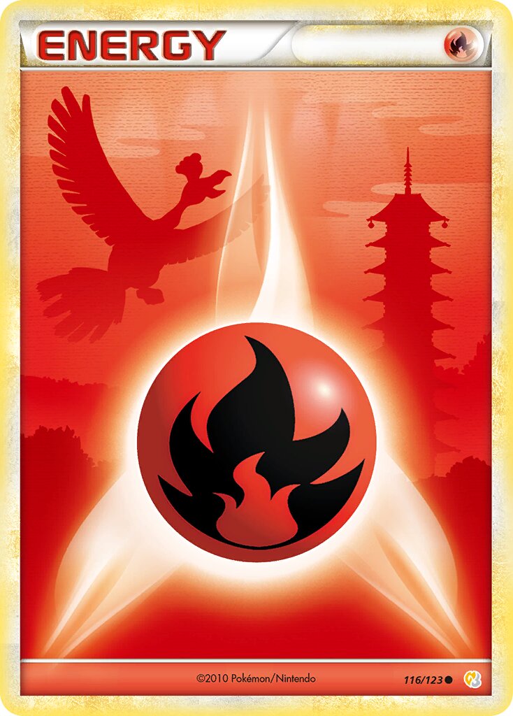 Fire Energy - 116/123 - Common - NM