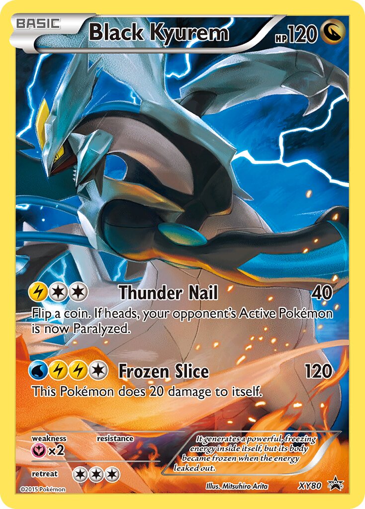 Black Kyurem - XY80 - Promo - NM - Holofoil