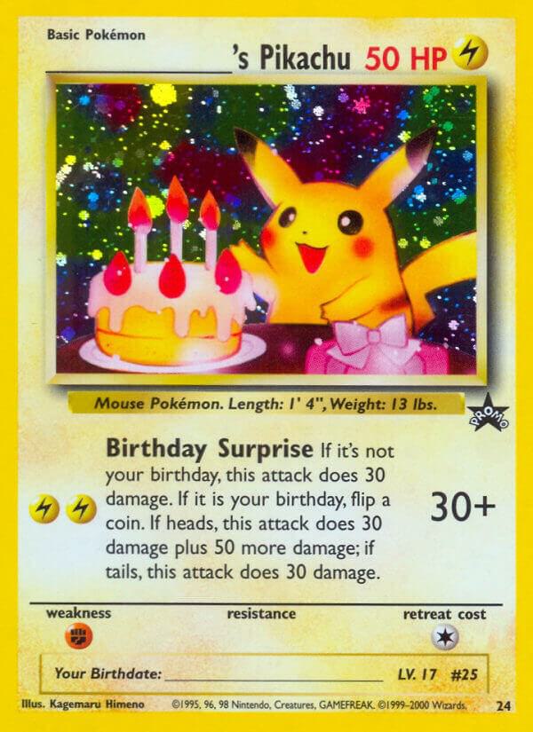 ______'s Pikachu - 24/53 - Promo - NM - Holofoil