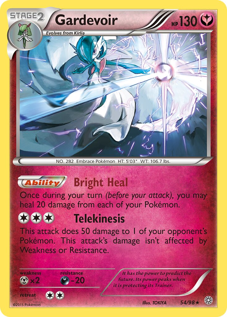 Gardevoir - 54/98 - Holo Rare - NM - Holofoil