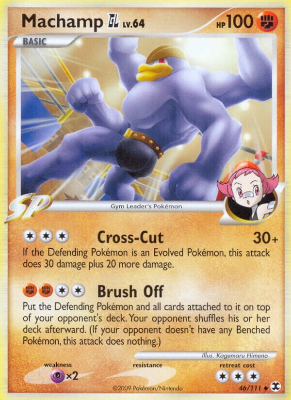 Machamp GL - 46/111 - Uncommon - NM - Reverse Holofoil