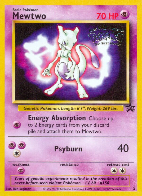 Mewtwo - 03/53 - Promo - NM