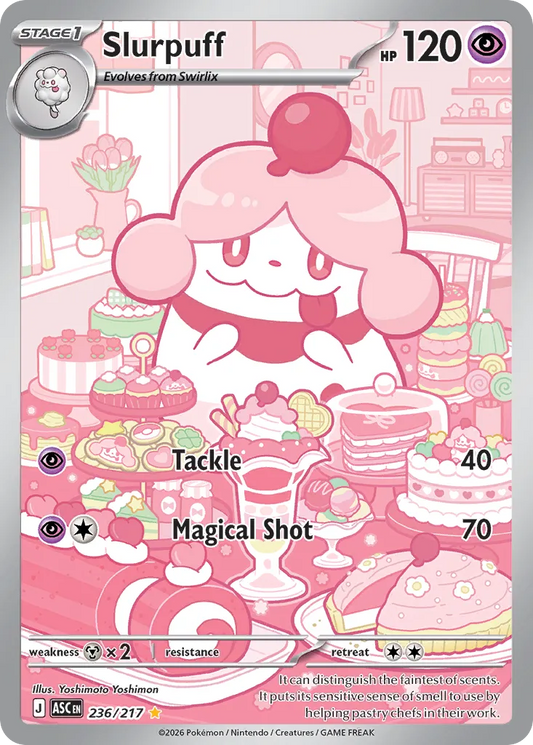Slurpuff - 236/217 - Illustration Rare - NM - Holofoil