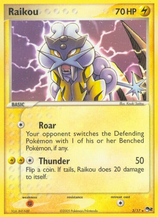 Raikou - 003/017 - Rare - NM