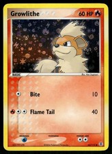 Growlithe - 64/112 - Common - LP+ - Reverse Holofoil (Holo)