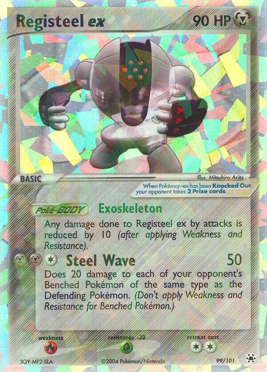 Registeel ex - 99/101 - Rare Holo ex - NM - Holofoil