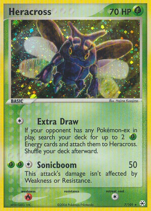 Heracross - 7/101 - Holo Rare - NM - Holofoil