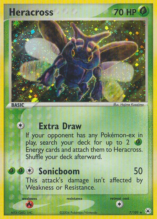 Heracross - 7/101 - Holo Rare - NM - Holofoil