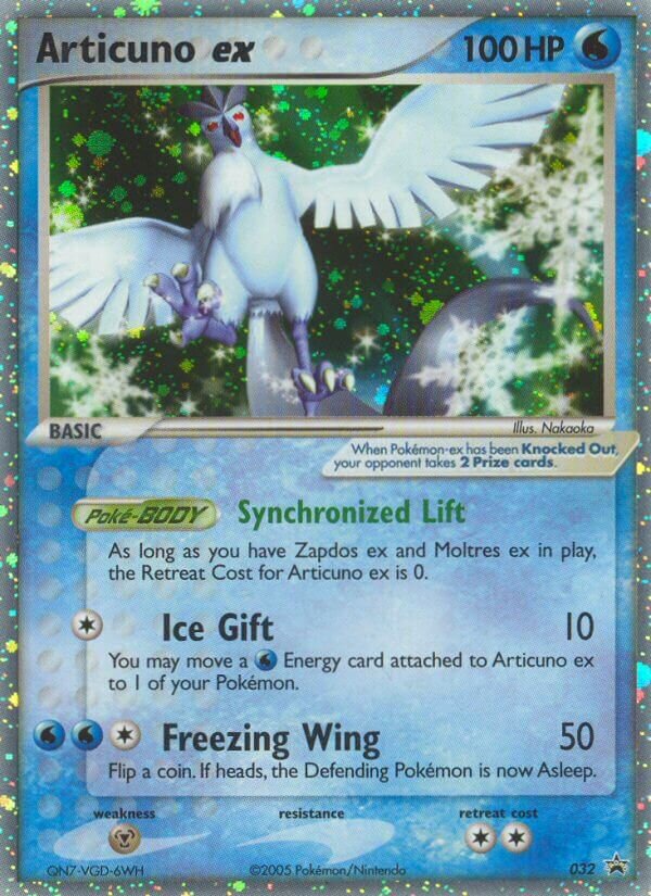 Articuno ex - 032 - Promo - NM - Holofoil