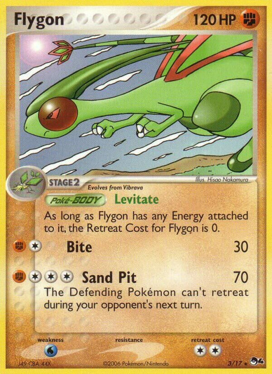 Flygon - 003/017 - Rare - NM - Holofoil