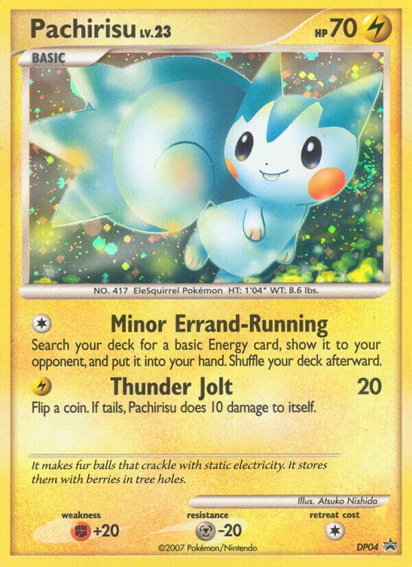 Pachirisu - DP04 - Promo - NM - Holofoil