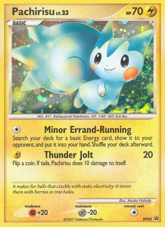 Pachirisu - DP04 - Promo - NM - Holofoil