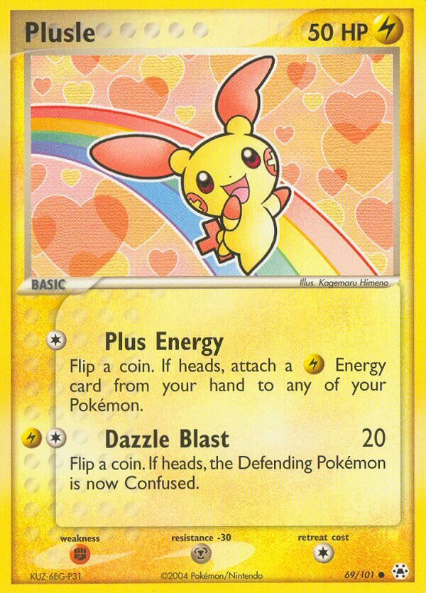 Plusle - 69/101 - Common - NM