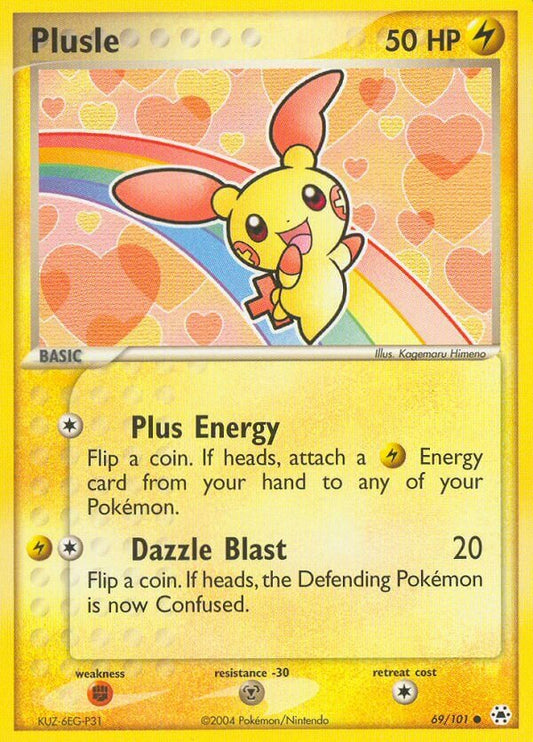 Plusle - 69/101 - Common - NM