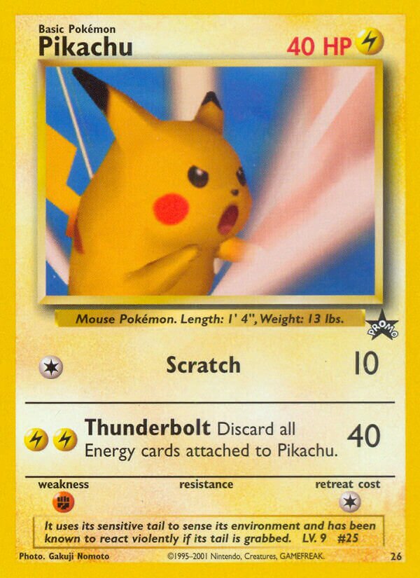 Pikachu - 26/53 - Promo - NM