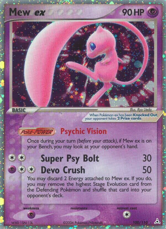 Mew ex - 100/110 - Rare Holo ex - NM - Holofoil