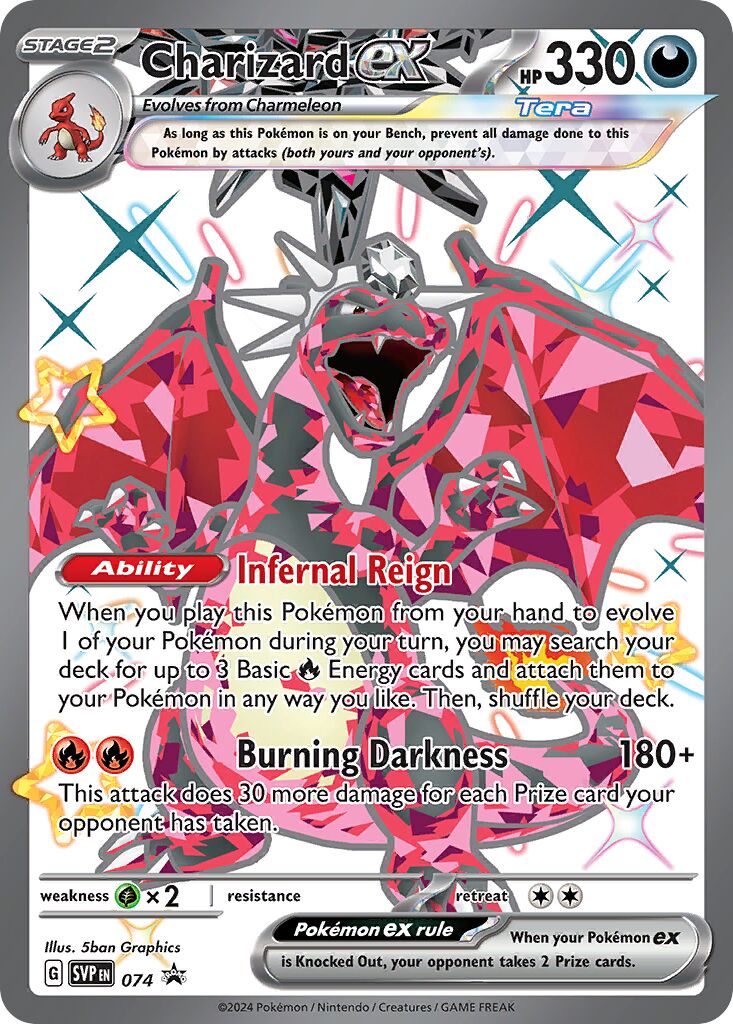 Charizard ex - 074 - Promo - NM - Holofoil
