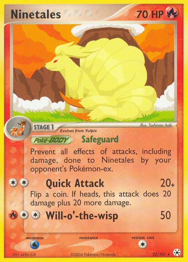 Ninetales - 22/101 - Rare - NM