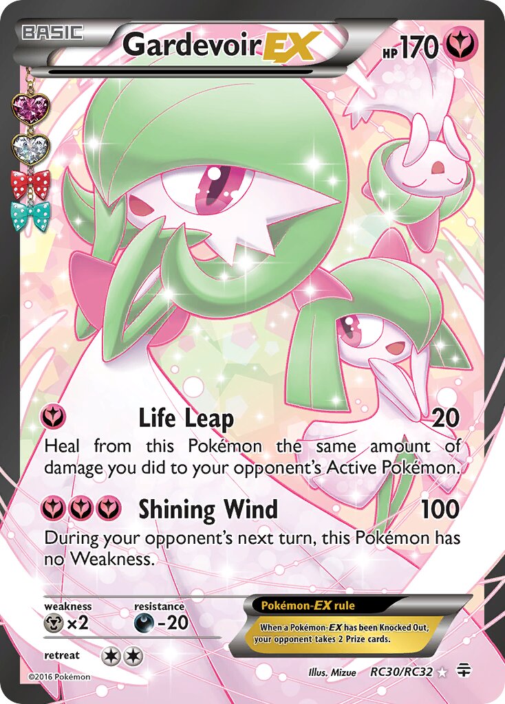 Gardevoir EX - RC30/RC32 - Ultra Rare - NM - Holofoil