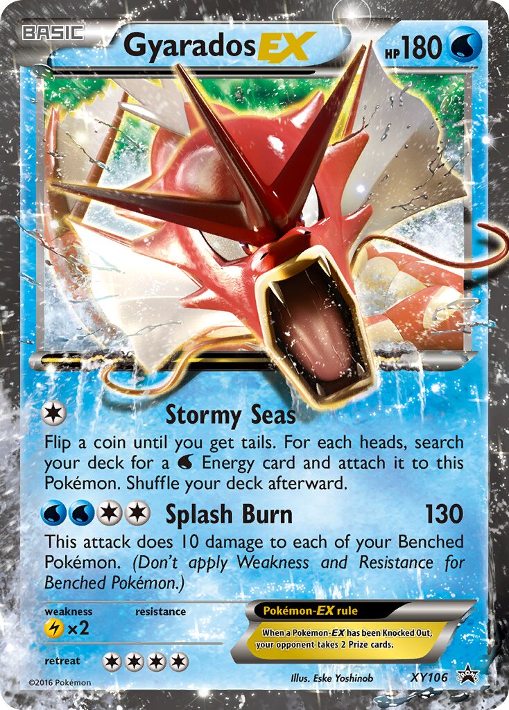 Gyarados EX - XY106 - Promo - NM - Holofoil