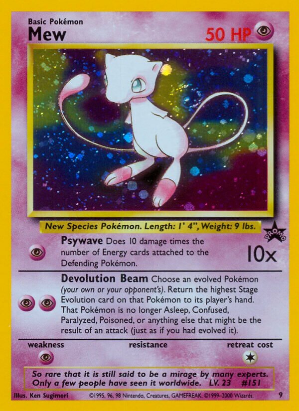 Mew - 09/53 - Promo - NM - Holofoil