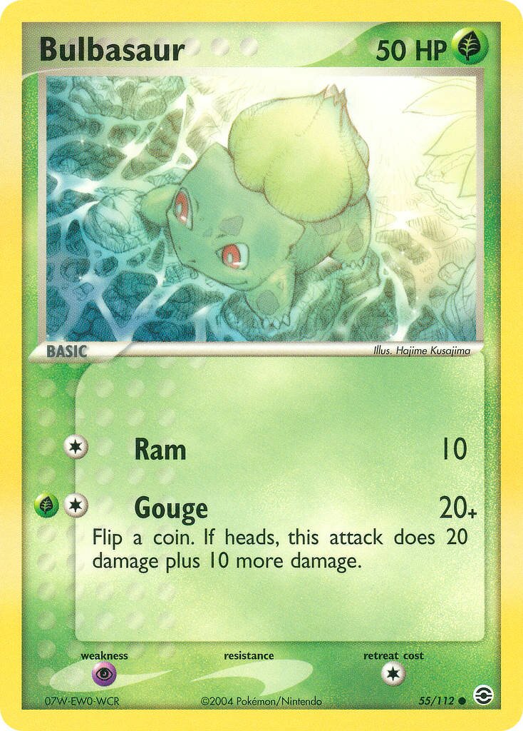 Bulbasaur - 55/112 - Common - NM