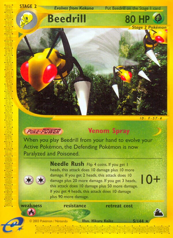 Beedrill - 005/144 - Rare - NM