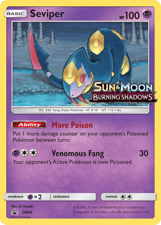 Seviper - SM46 - Promo - NM - Holofoil