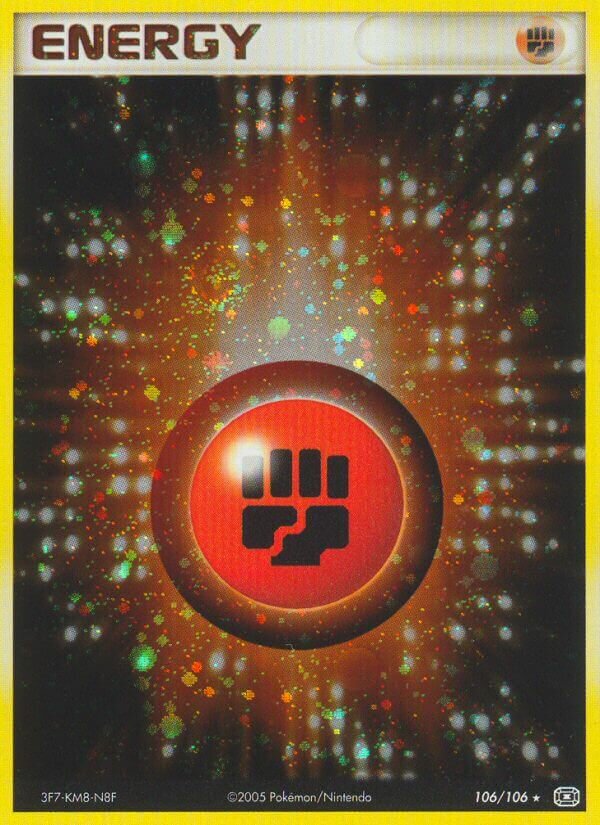 Fighting Energy - 106/106 - Holo Rare - NM - Holofoil