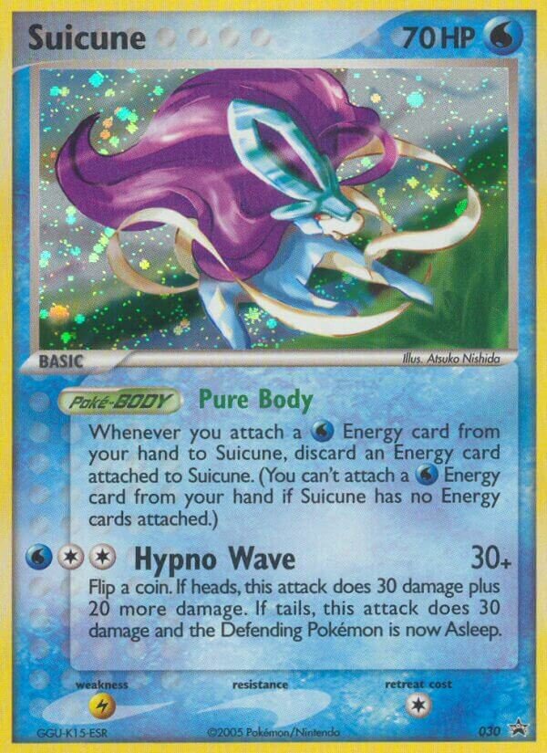 Suicune - 030 - Promo - NM - Holofoil