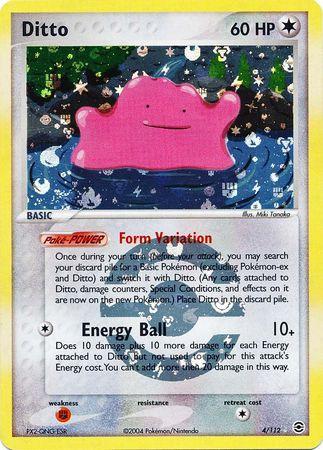 Ditto - 4/112 - Holo Rare - LP+ - Reverse Holofoil