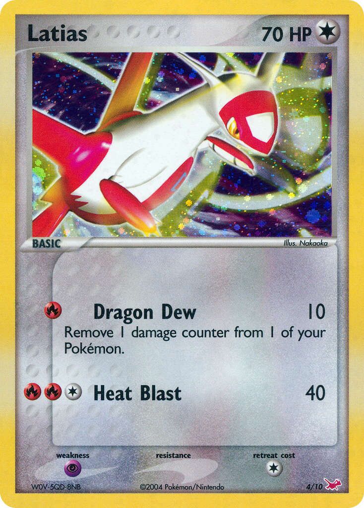 Latias - 4/10 - Common - NM - Holofoil