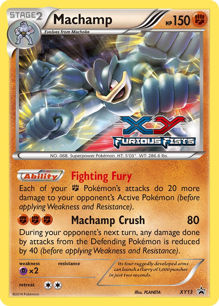 Machamp - XY13 - Promo - NM - Holofoil