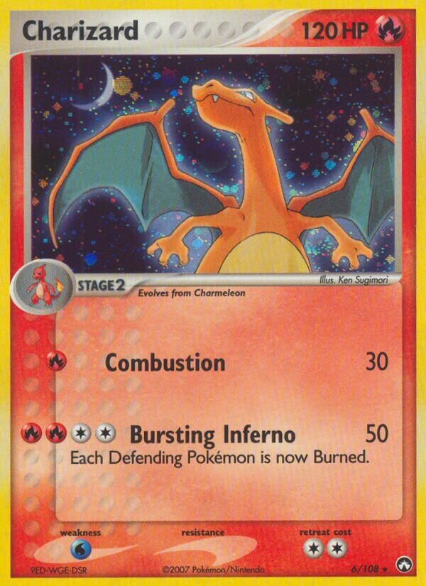 Charizard - 6/108 - Holo Rare - NM - Holofoil