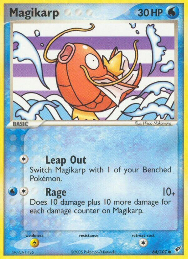 Magikarp - 64/107 - Common - NM