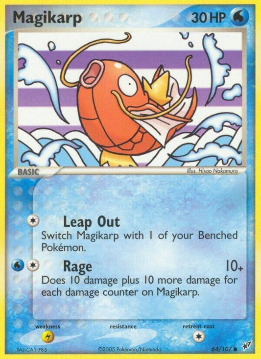 Magikarp - 64/107 - Common - NM