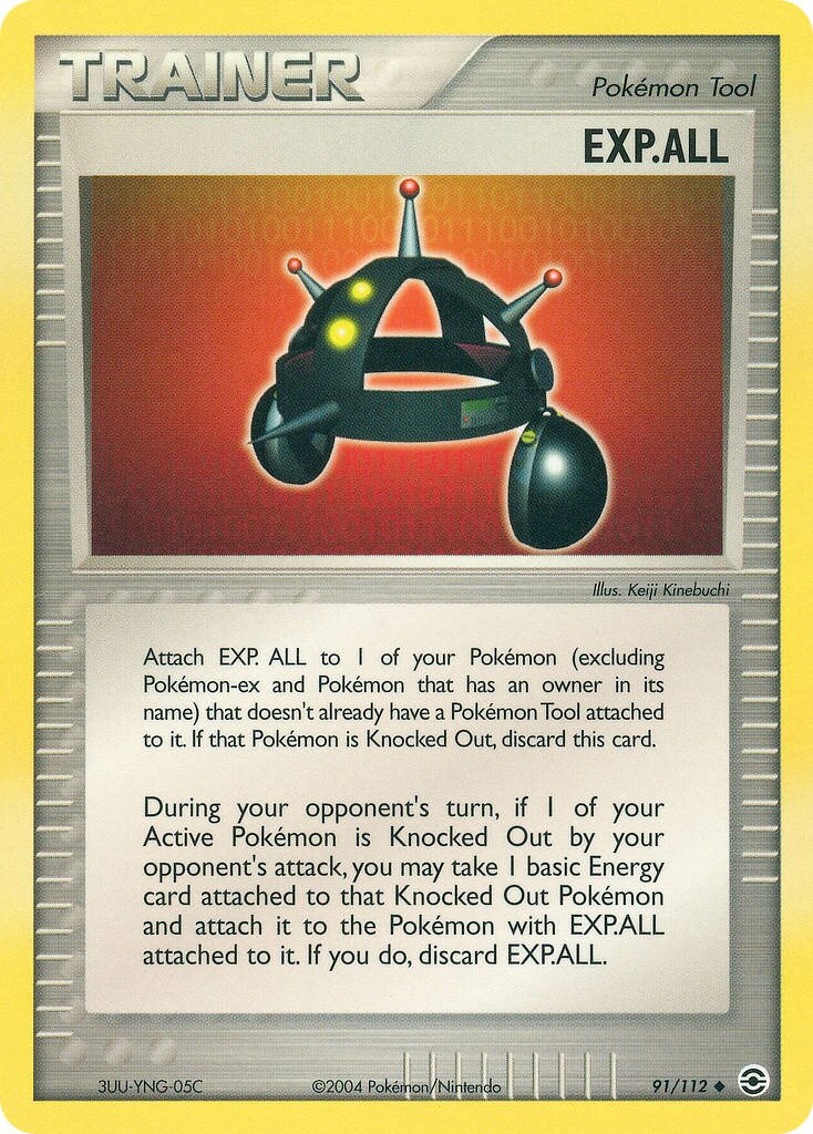 EXP.ALL - 91/112 - Uncommon - NM - Reverse Holofoil