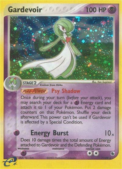 Gardevoir - 7/109 - Holo Rare - NM - Holofoil