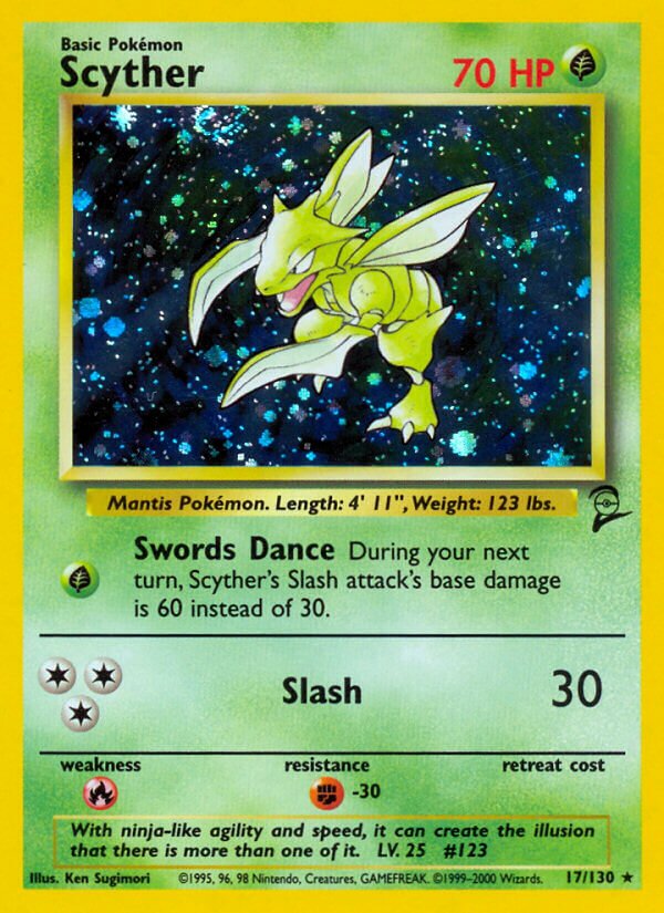 Scyther - 017/130 - Holo Rare - NM - Holofoil