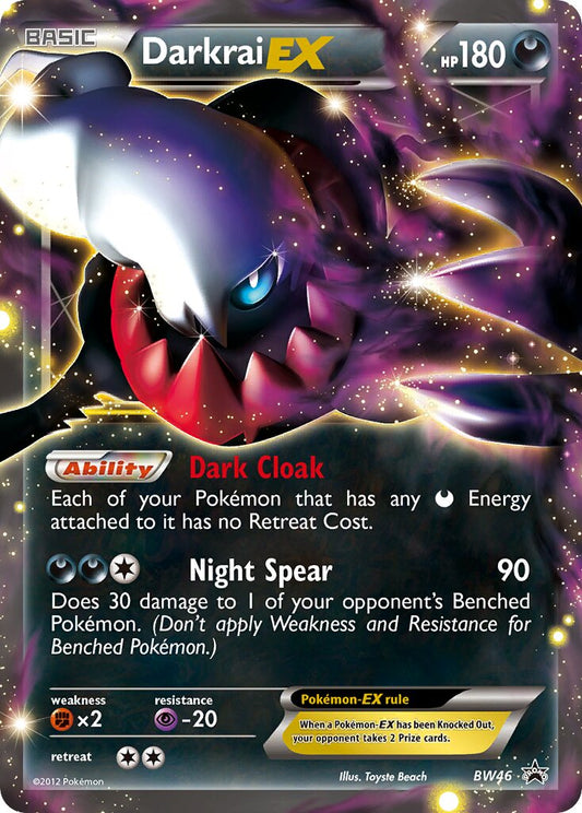 Darkrai EX - BW46 - Promo - NM - Holofoil