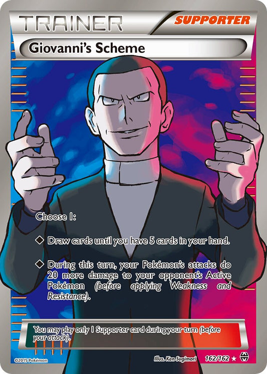 Giovanni's Scheme - 162/162 - Ultra Rare - NM - Holofoil