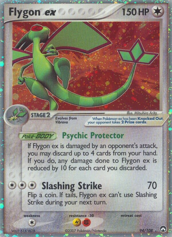 Flygon ex - 94/108 - Rare Holo ex - NM - Holofoil