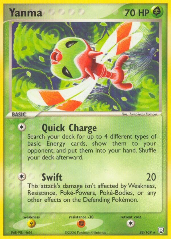 Yanma - 28/109 - Rare - NM