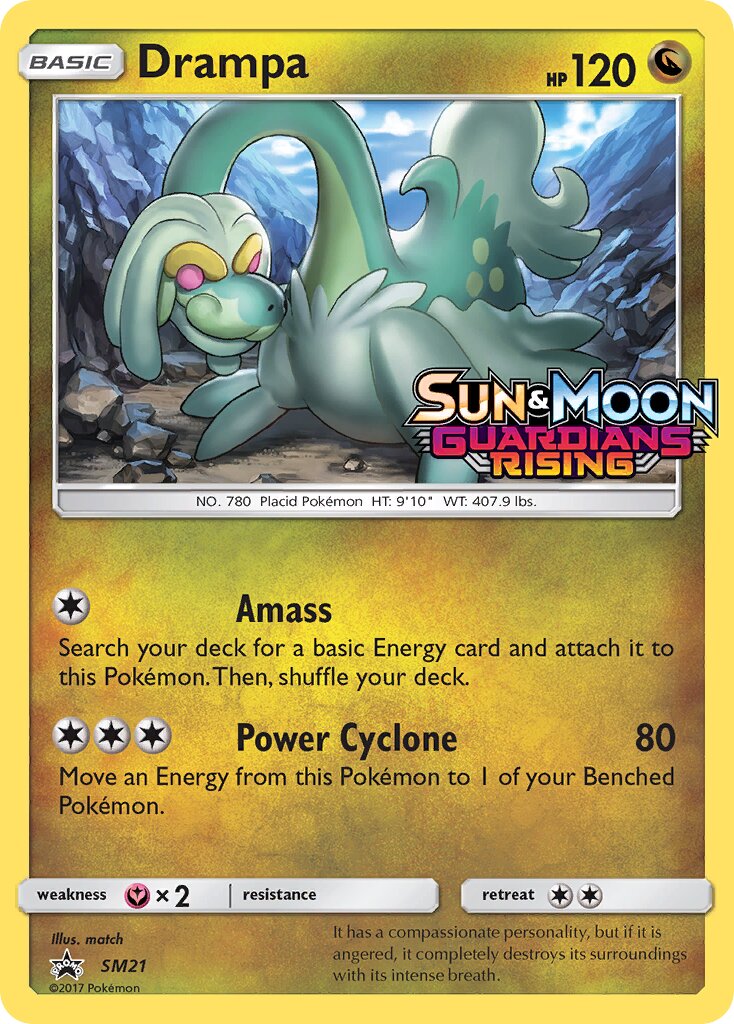 Drampa - SM21 - Promo - NM - Holofoil